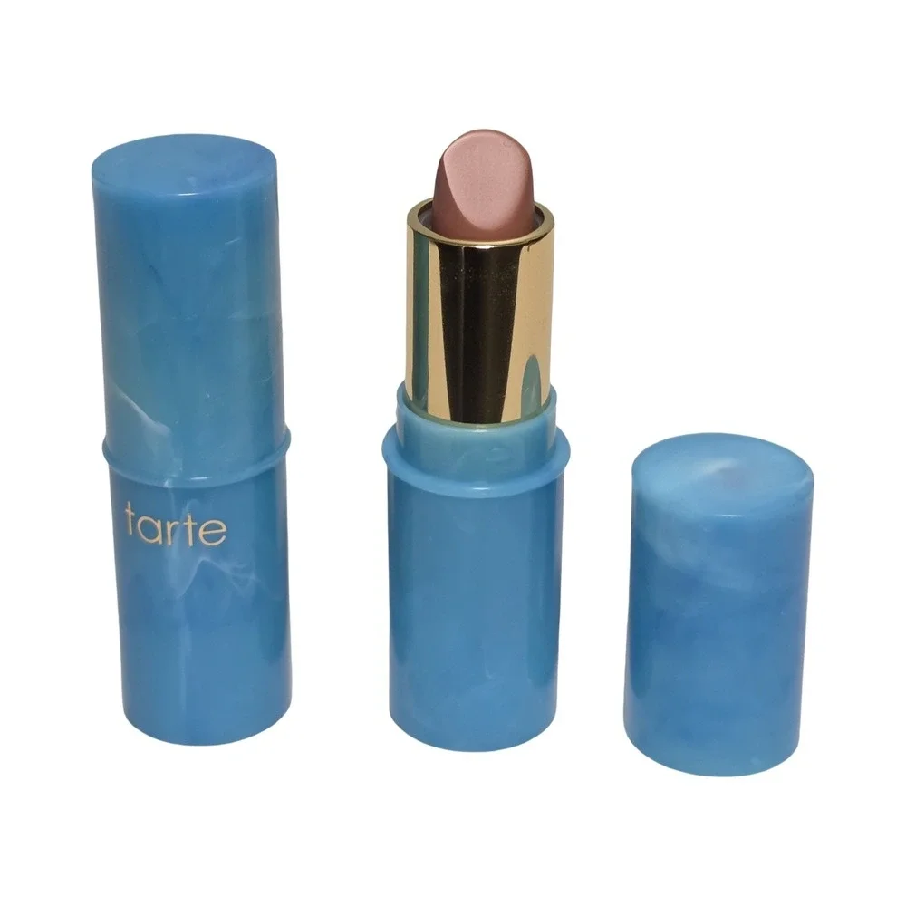 Tarte Color Splash Lipstick Set of 2 Beach Babe Pinky Nude Travel Size Mini 1.0g